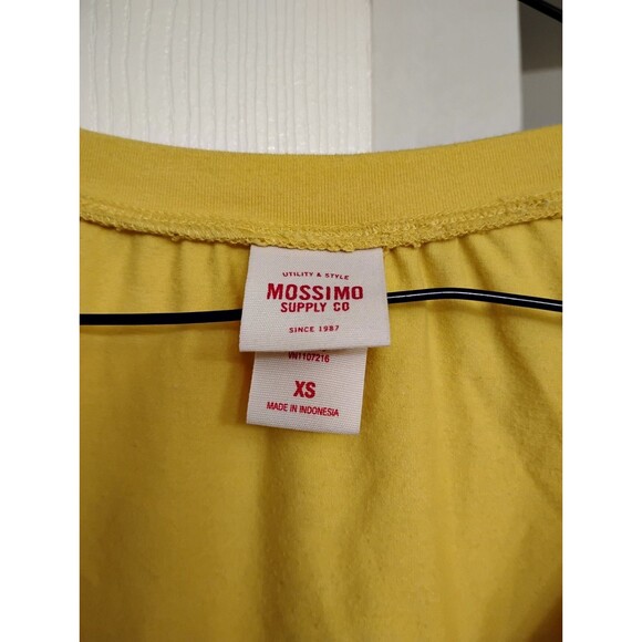 Mossimo Supply Company Women's Baby Doll Y2K BOHO Top V Neck XS - Picture 2 of 4